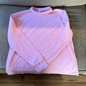 Lands' End Relaxed Fit Pink Top